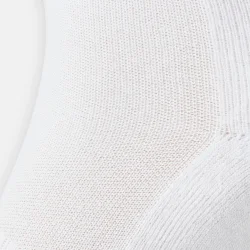 WHITE BAMBOO SPORT SOCKS red/black