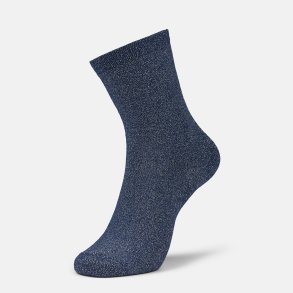 NAVY GLITTER SOCKS