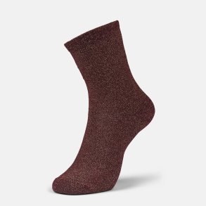 BORDEUX GLITTER SOCKS