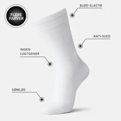 BASIX BAMBOO SOCKS 6 PAIRS