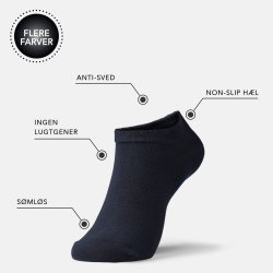 3 PACK FOOTIES - NAVY