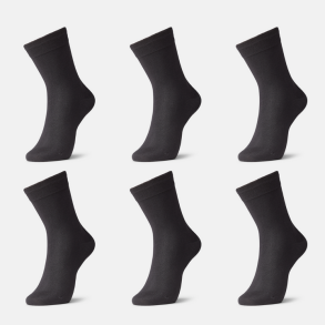 BASIX BAMBOO SOCKS 6 PAIRS