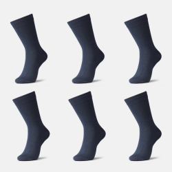 BASIX BAMBOO SOCKS 6 PAIRS